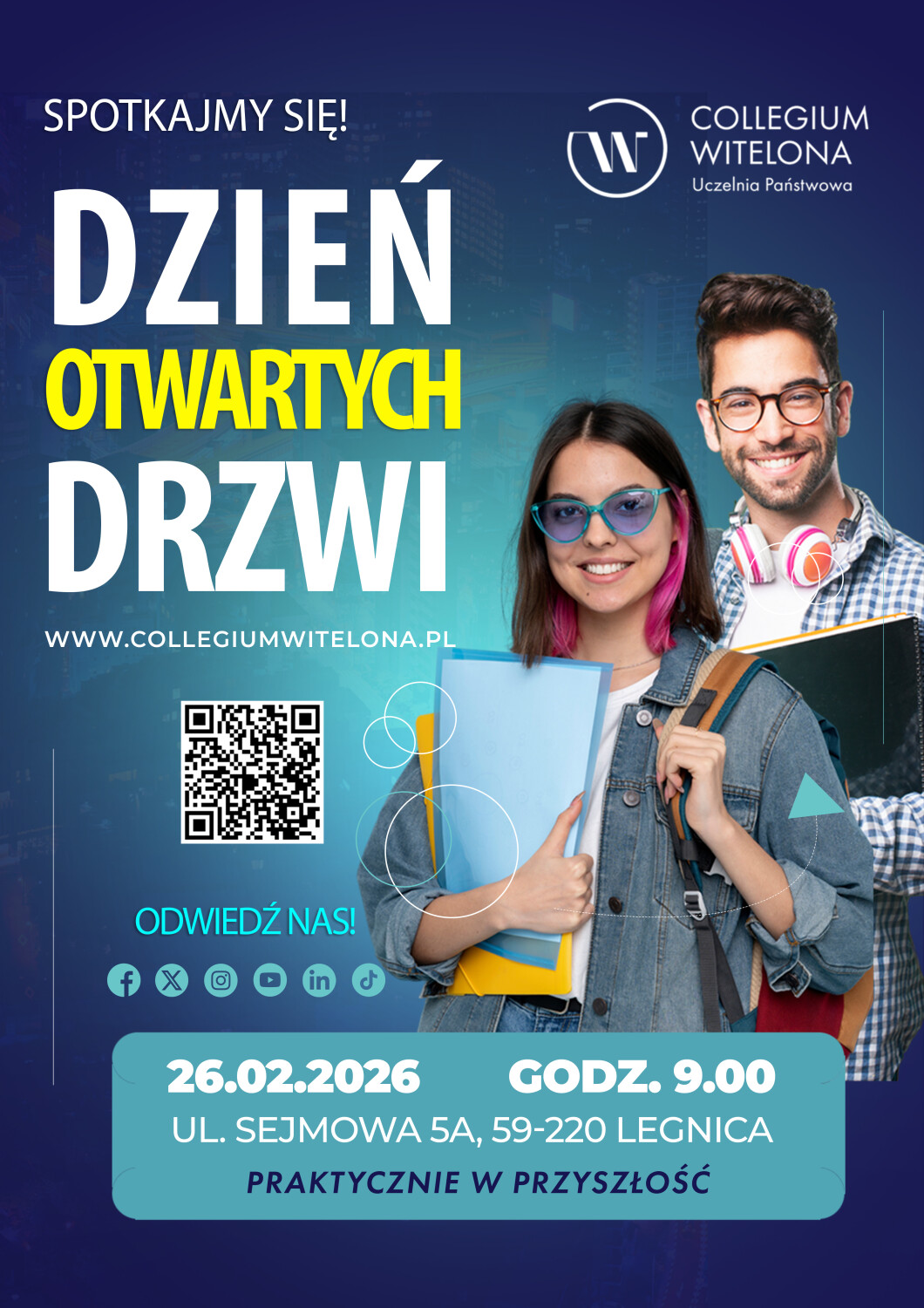 Dzień Otwarty 2026 plakat informacyjny